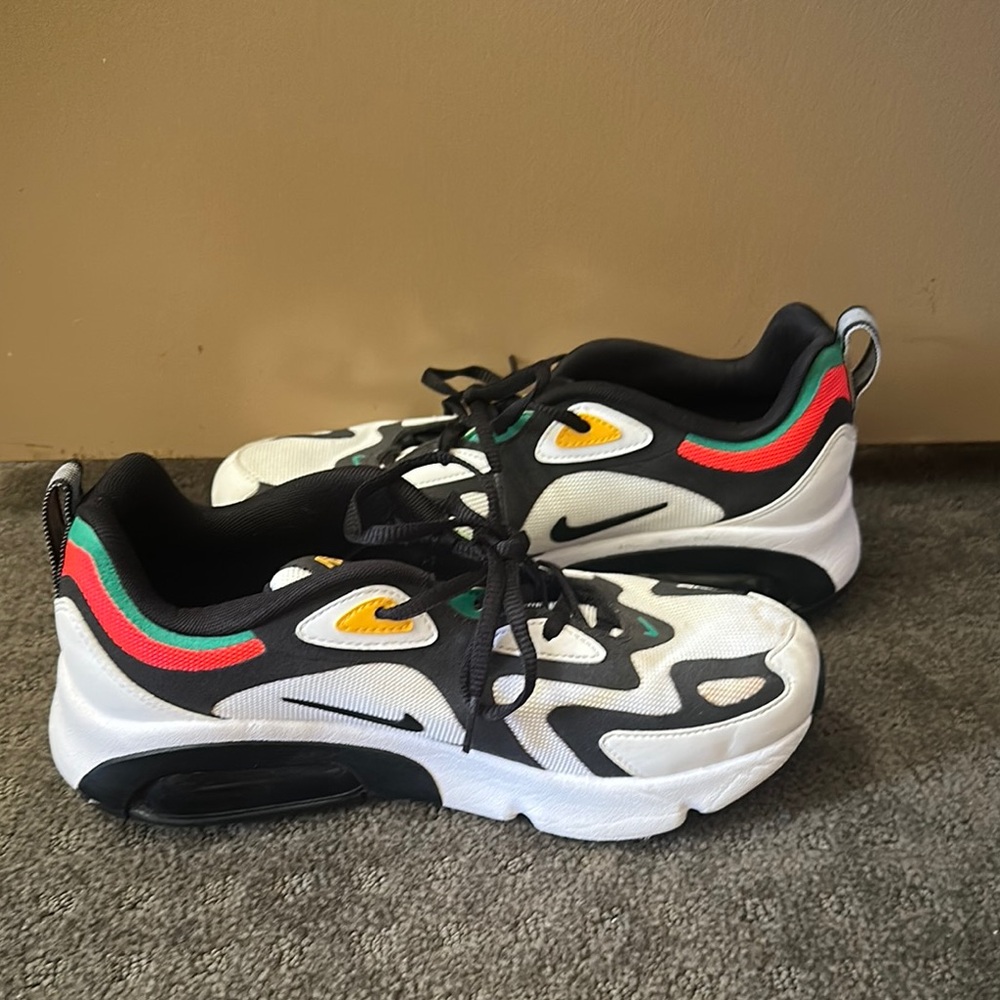 Nike Black and White Sneakers Air Jordan Style